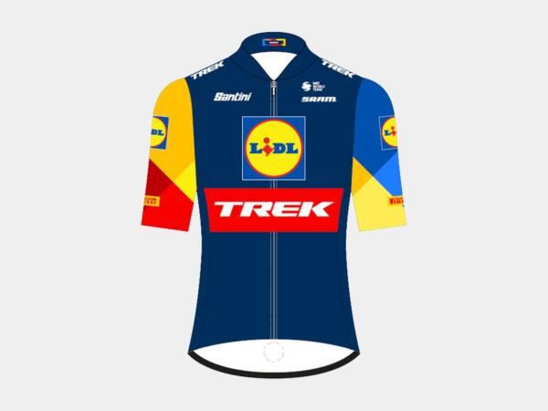 Koszulka Santini Lidl-Trek Replica Race damska