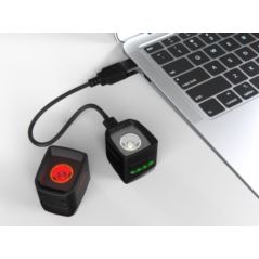 Zestaw lamp rowerowych Trek Ion 100 R/Flare R City